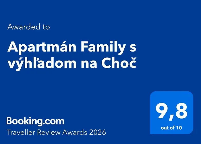 Family S Výhľadom Na Choč Apartamento